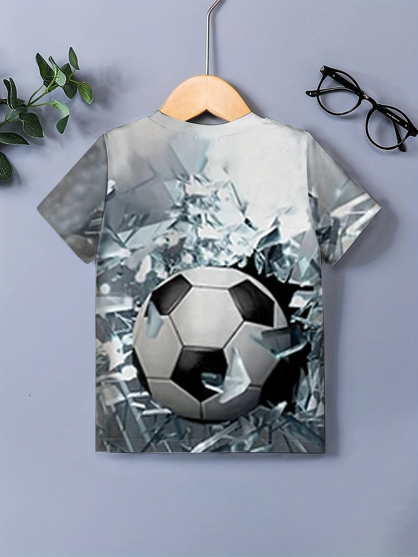 Boys' Summer Football Fun 3D T Shirt