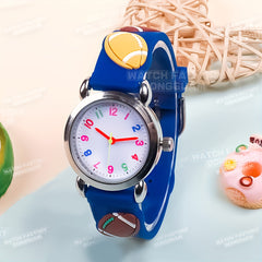 3D Printed Sports Style Student Wristwatch Gift