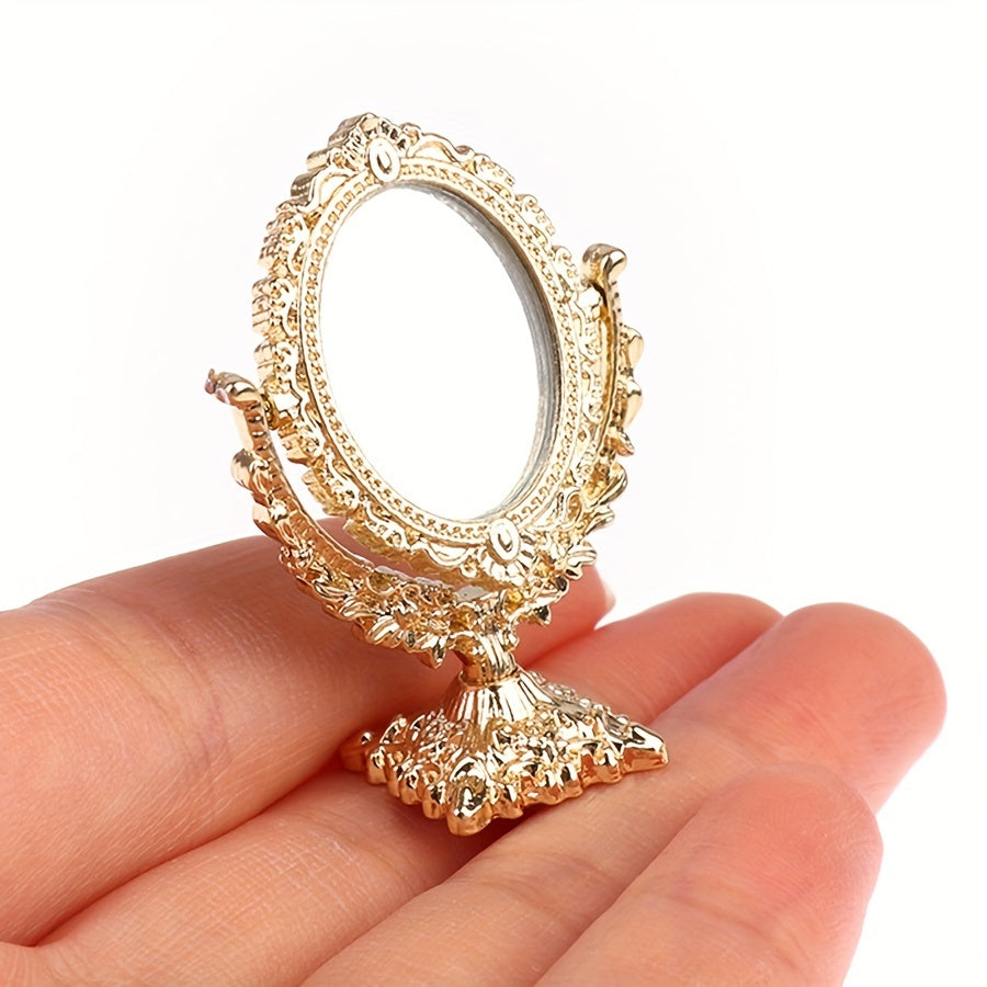1:12 Scale Mini Doll House Mirror Makeup Furniture Toy