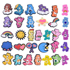 Bear Shoes Charms for Clogs Slides Sandals PVC Decorations