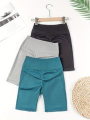 Women's Seamless Knit Yoga Shorts - Comfortable and Breathable Activewear