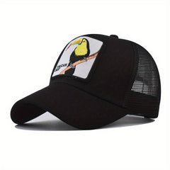 Cartoon Animal Pattern Cotton Baseball Cap