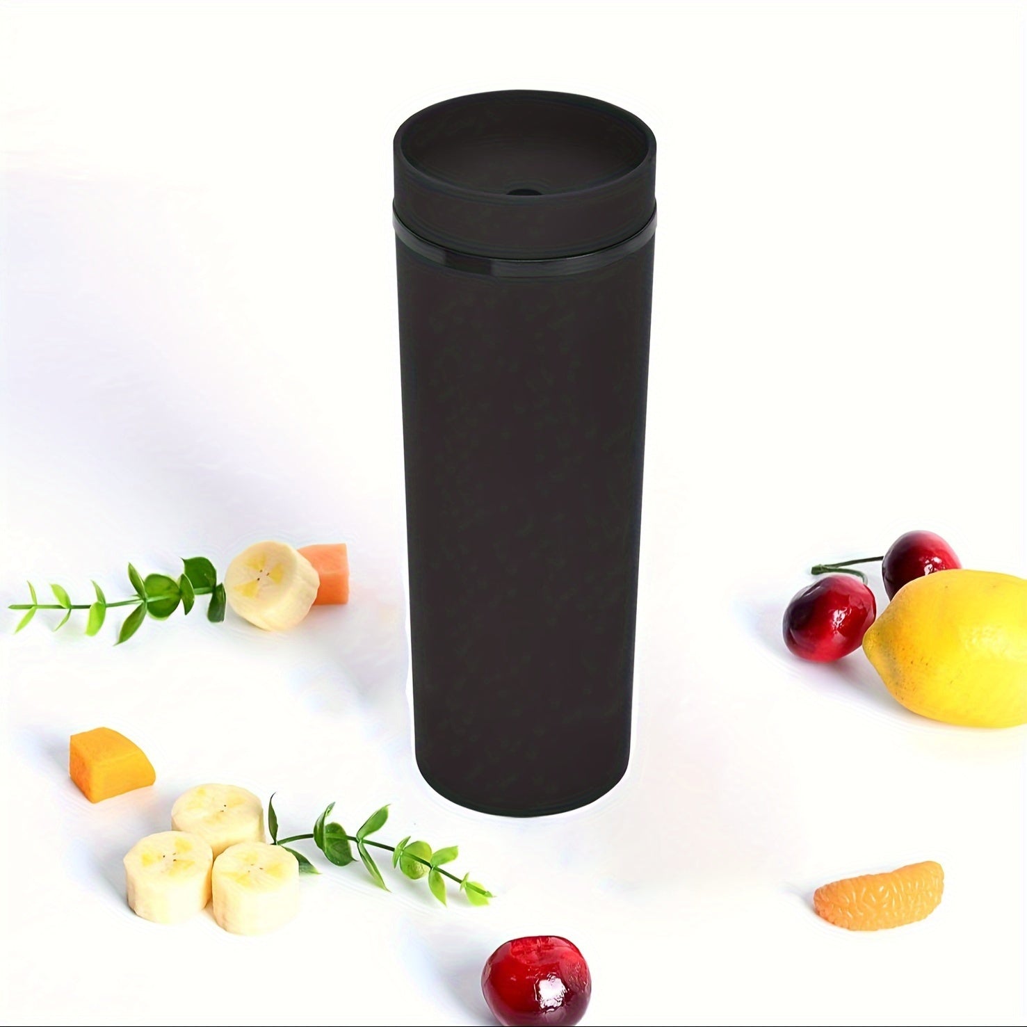Large Capacity Acrylic Water Bottle with Straw for Travel