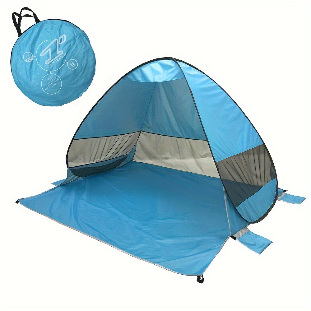 Ultralight Pop Up Beach Tent 2-3 Person Automatic Setup UV50 Protection