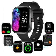 2.01" Unisex Smartwatch with Calling & Message Alerts