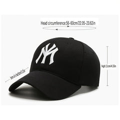 Casual Baseball Cap Hip Hop Peaked Cap Adjustable Hat