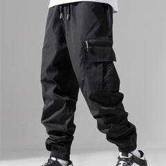Men s Cargo Pants with Drawstring Waist
