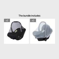 Infant Basket Mosquito Net Anti Mosquito Anti Fluid Anti Dust Polyester Net