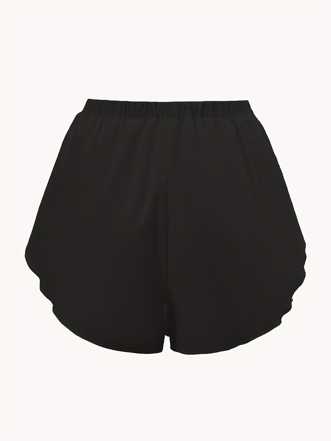 Casual Beach Wear Shorts Tie Waist Women's Clothing