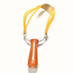 Wood Grain Slingshot Toy for Practice and Sports