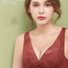 Lace Wireless Bra Breathable Push Up Lingerie