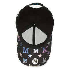 Letter Printed Baseball Cap Cotton Hip Hop Sunshade Dad Hat