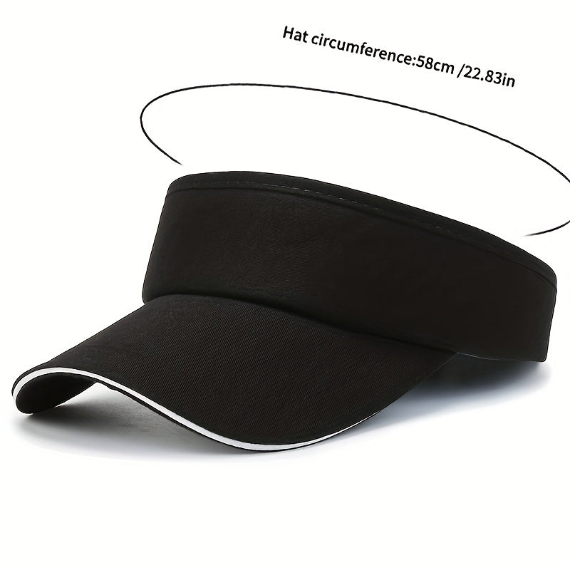 Adjustable Candy Visor Hat Lightweight Sports Cycling Summer Sun Hats