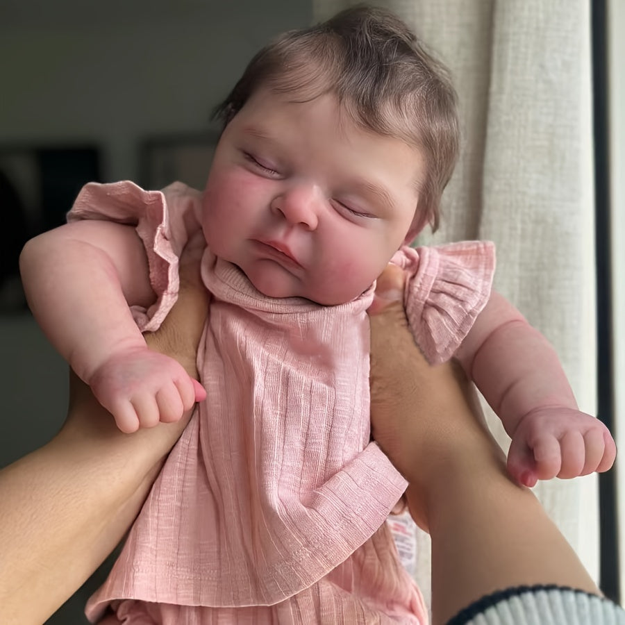 19 Inch Realistic Reborn Baby Doll Sweet Vinyl Sleeping Doll