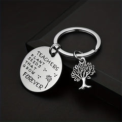 Teacher's Gift Keychain Novelty Pendant Necklace