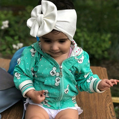 Cute Baby Girls Big Bow Knot Headband Soft Hair Accessories