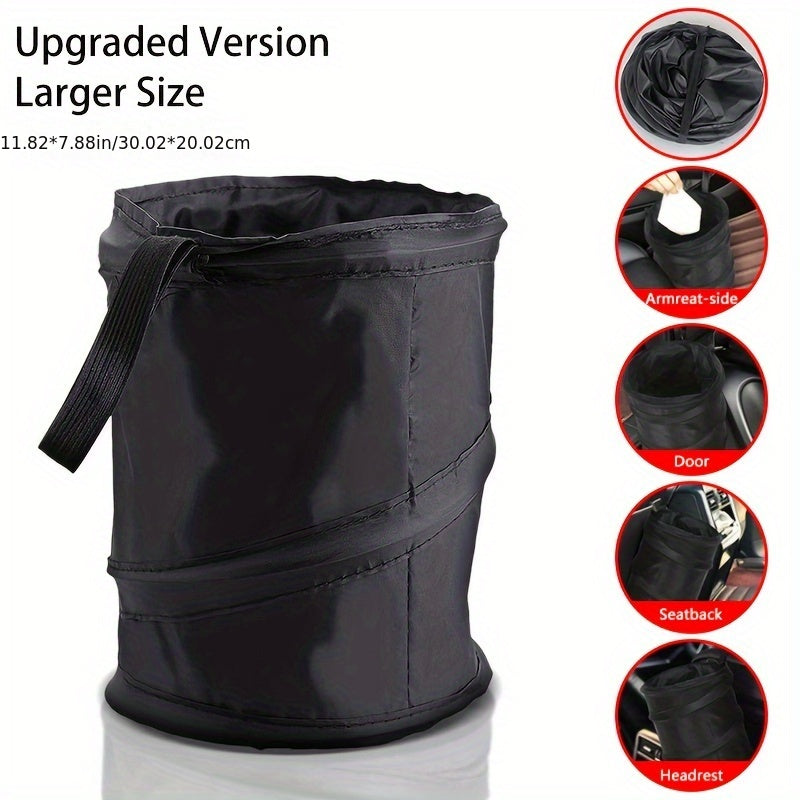 Car Trash Can 30x20x20cm Collapsible Bucket