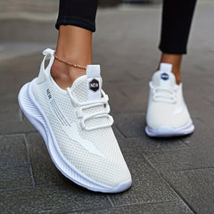 Women's Slip On Mesh Sneakers with Air Cushion Soft Sole
