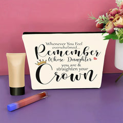 Daughter Gift From Mom Makeup Bag Daughter Daughter Birthday Ideas