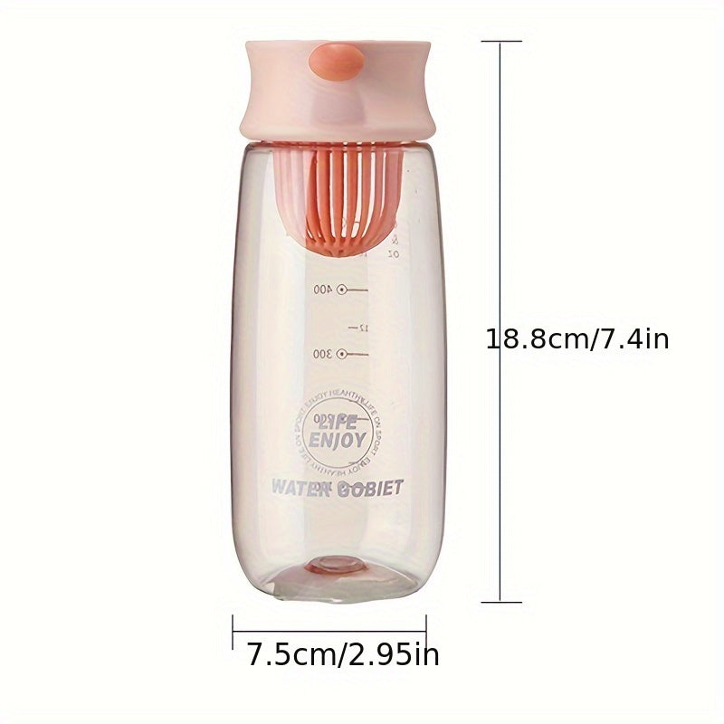 635ml Leakproof Clear Tea Cup Heat-resistant Water Bottle With Filter