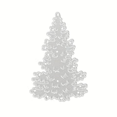 1pc Christmas Tree Metal Cutting Die for DIY Embossing Photo Album Decorating