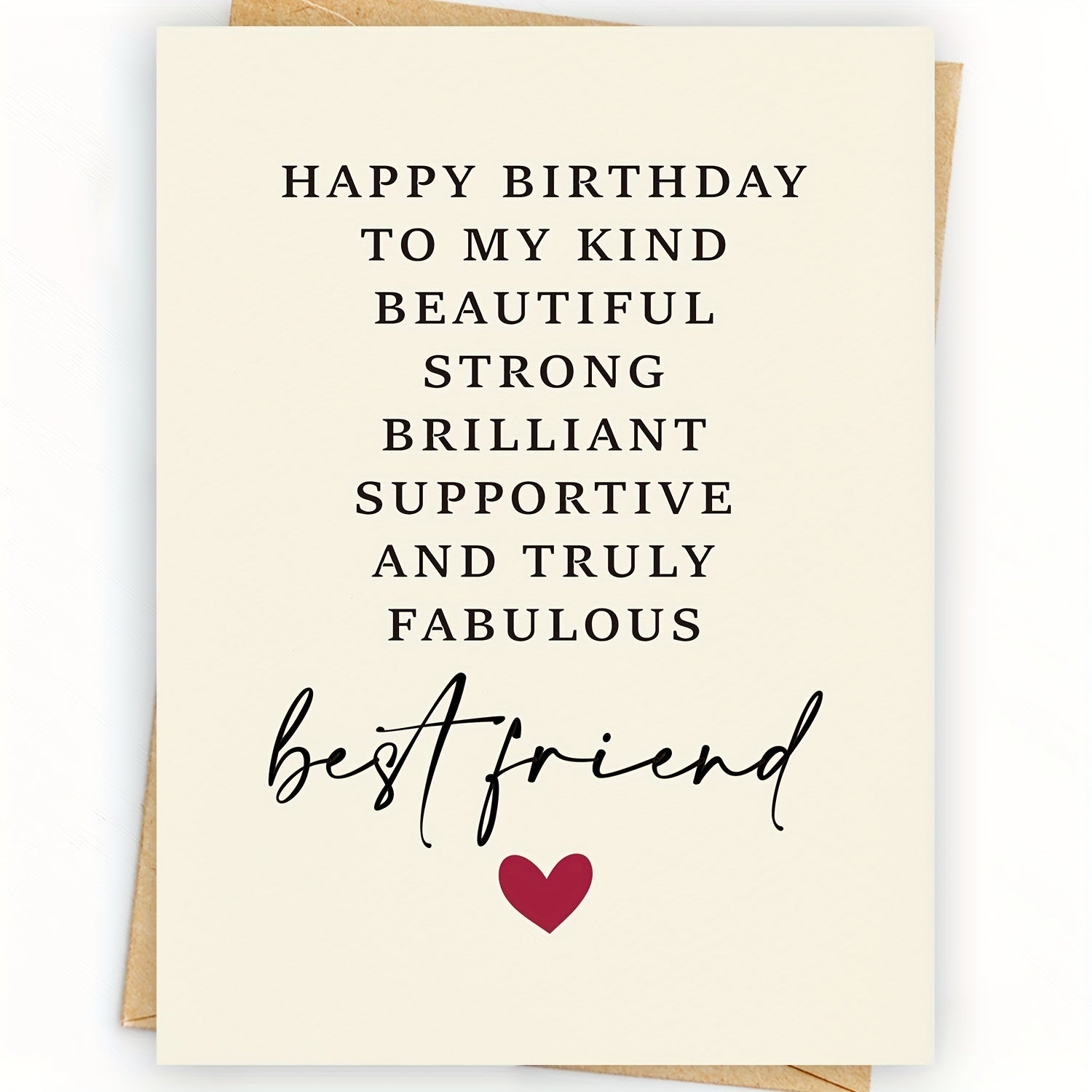 Funny Happy Birthday Card For Friends - Women Friend Birthday Christmas Gift