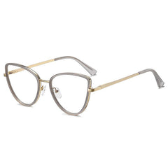 Light Blocking Eyestrain Clear Glasses For Women Computer Reading