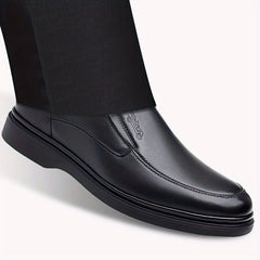 Men's PU Leather Loafer Shoes Non-slip Slip On Shoes