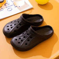 Unisex Lightweight Comfy Clogs Hollow Out Non Slip Garden Shoes
