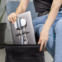 Adhesive Tech Organizer for Laptops Backpack - HD Holder