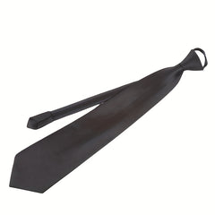 Adjustable Zipper Ties For Wedding Party Solid Ties