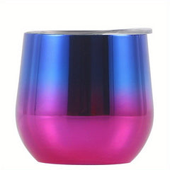 304 Stainless Steel Wine Tumbler Double Walled Drinking Cup
