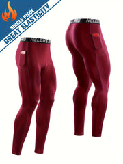 Men's Fitness Pants Quick Drying Sports Tights Basketball Running Leggings