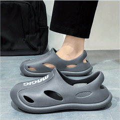 Men's Casual Non Slip Water Shoes Closed Toe Beach Sandals