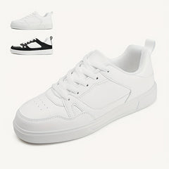 Men's Skate Shoes Lace-Up Sneakers with Good Traction