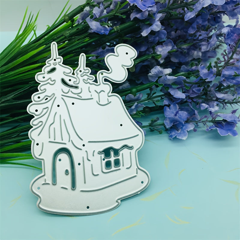 Metal Cutting Dies Stencils for DIY Scrapbooking Christmas House Cards Making