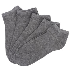 5 Pairs Women's Essential Short Low Cut Socks Lightweight Stockings