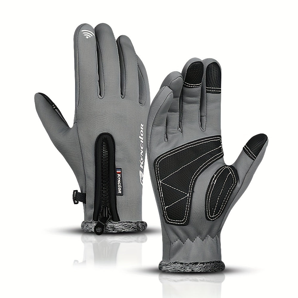Winter Warm Gloves Non-slip Sports Waterproof Touch Screen Gloves
