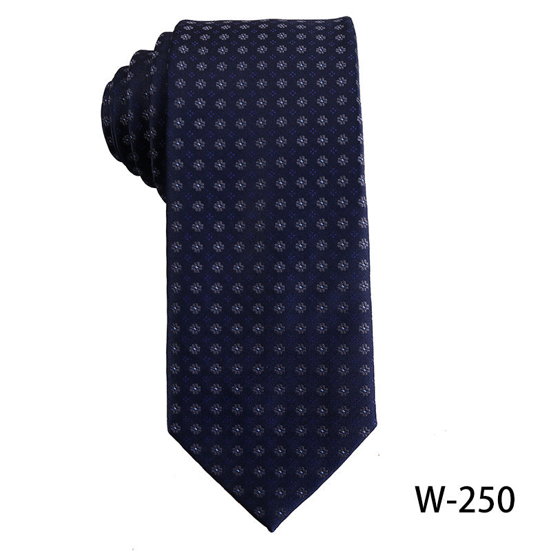 Men's Classic Black Formal Suit Tie