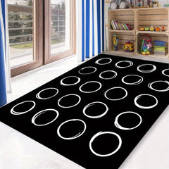 Classroom Rugs Circles Seating Carpet 20 Seats Rainbow Rug