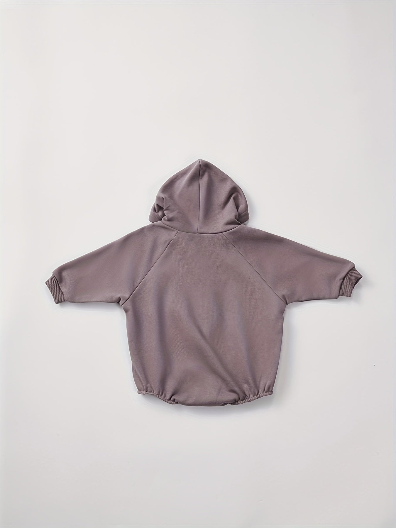 Rainbow Pattern Long-sleeved Jumpsuit Hoodie