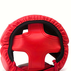 Sanda & Taekwondo Helmet PU Material Fighting Head Guard