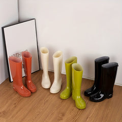 Women's Comfortable Rain Boots, Non-slip Rubber Shoes
