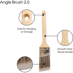 3pcs 2inch Paint Brushes 3Ea Paint Brush Set