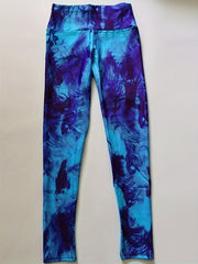 Print High Waist Yoga Leggings Women's Activewear