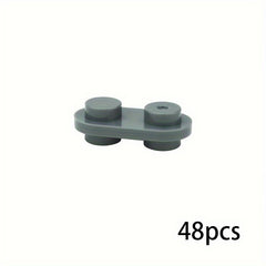 50pcs 1X2 Round Stud Blocks Double Sided Building Toy
