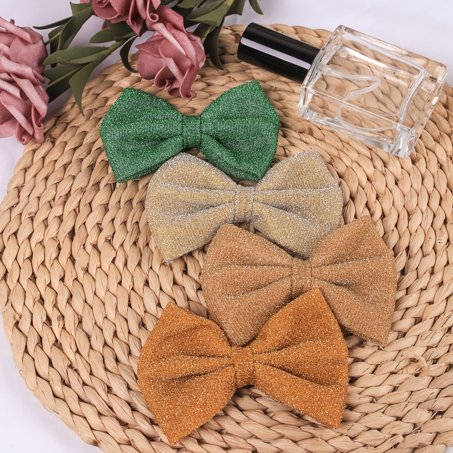 Girls Hair Clip Bow Decor Side Clip Hair Accessories