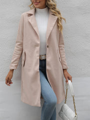 Slim Fit Blazer Coat Long Sleeve Loose Blazer