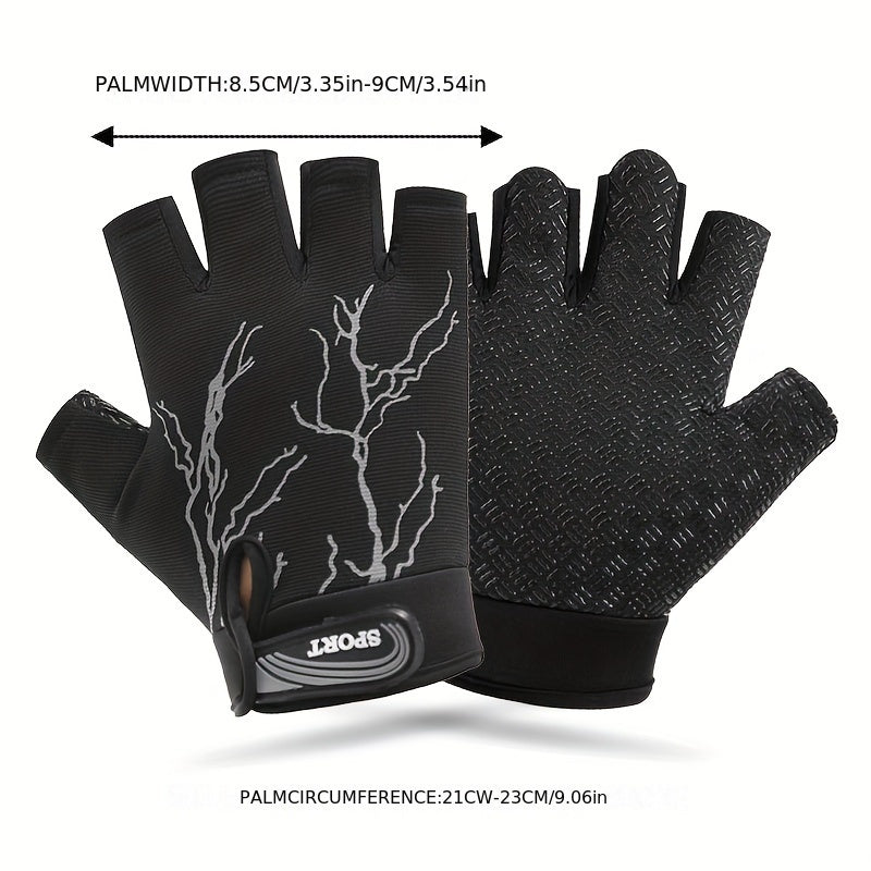 Gel Padded Half Finger Cycling Gloves for Road Mountain Bikes
