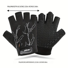 Gel Padded Half Finger Cycling Gloves for Road Mountain Bikes